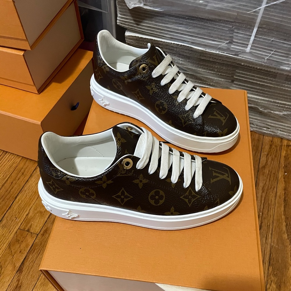 Authentic Louis Vuitton Sneakers - Picture 2 of 4